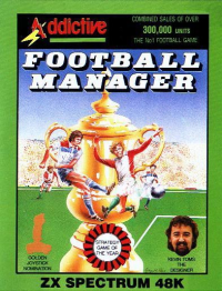 Football Manager ZX Spectrum US box art